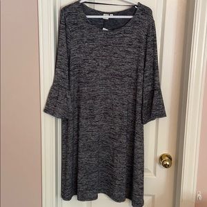 Heathered Navy Blue Gap dress